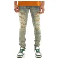 Vintage Denim ripped Hip Hop Washed Distressed Pants